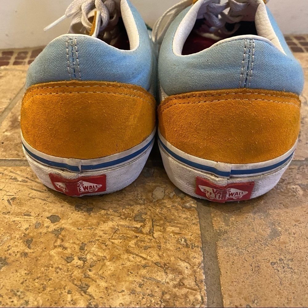 VANS Color Block Multi-Color Shoes Size 8 - Picture 11 of 12